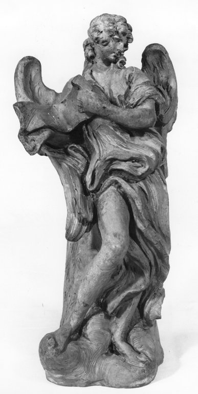 Angelo portatitolo (statuetta) by Bernini Gian Lorenzo (sec. XVII) 